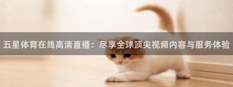 足球直播球神：五星体育在线高清直播：尽享全球顶尖视频内容与服务体验